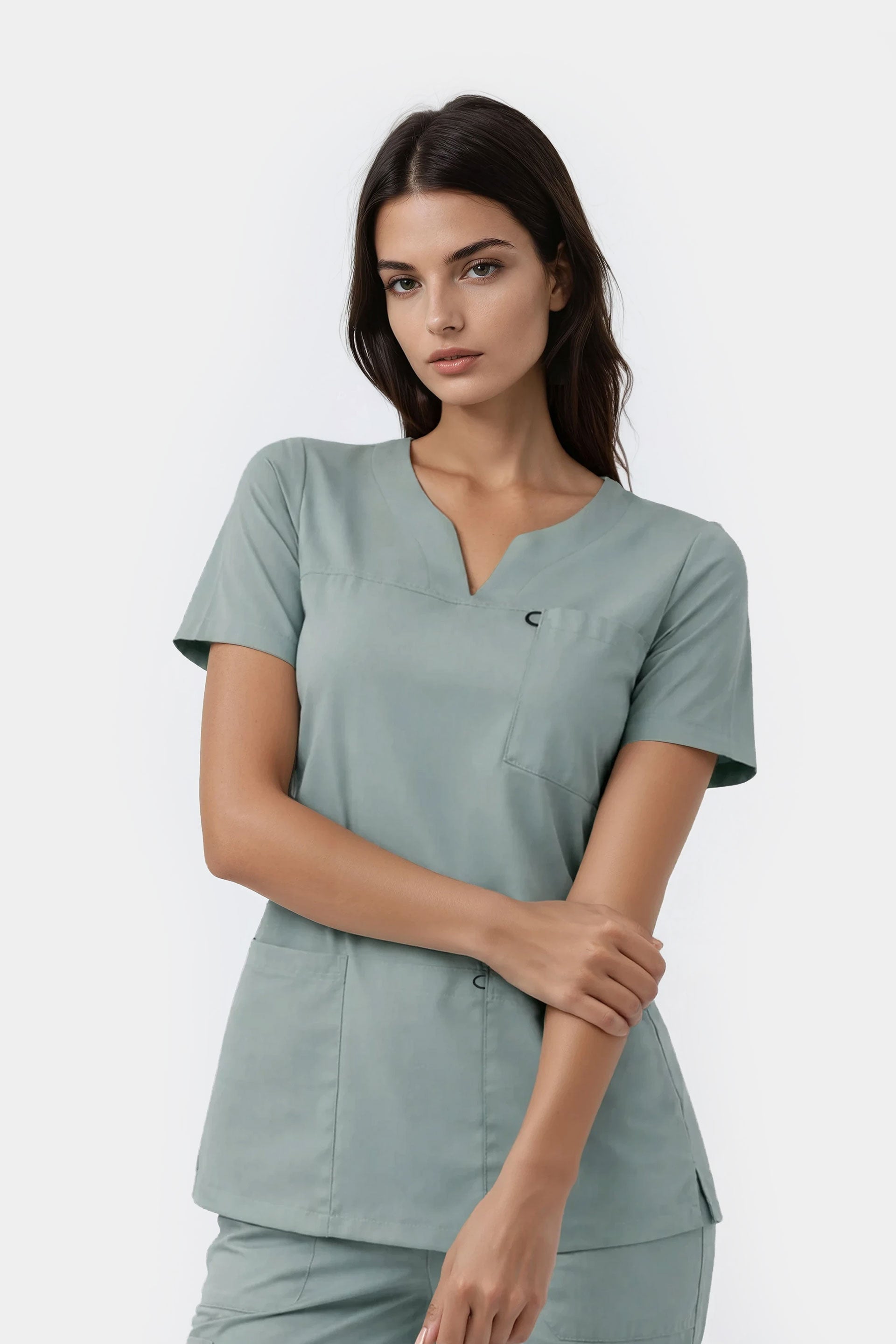 Bluza medyczna damska Amelia - kolor lily pad