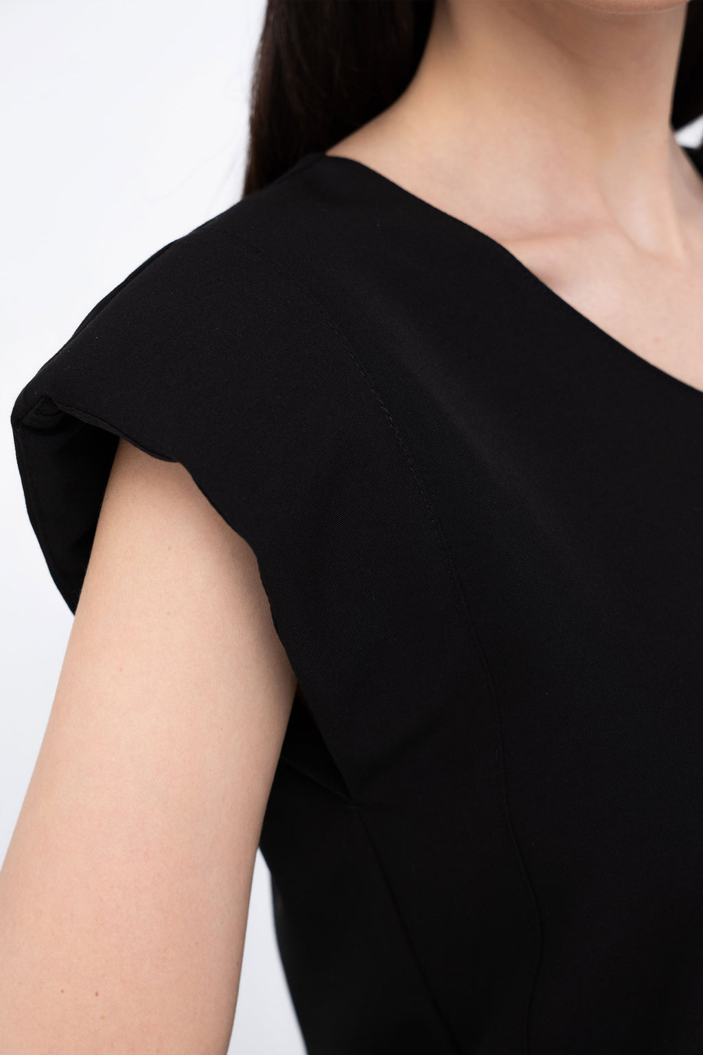 Kosmetyczna bluzka damska Raya - kolor black