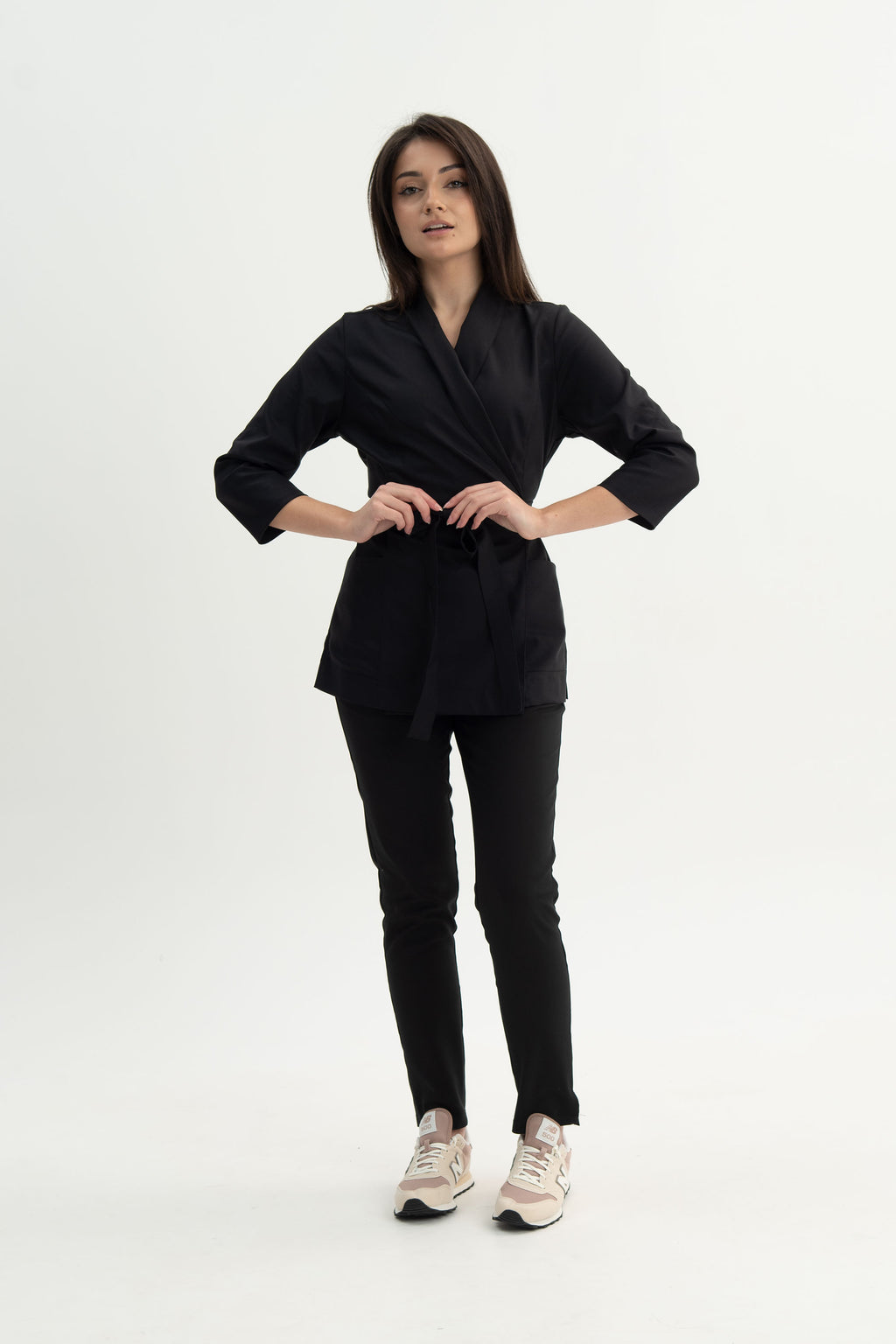 Tunika kosmetyczna Leti - kolor velvet black