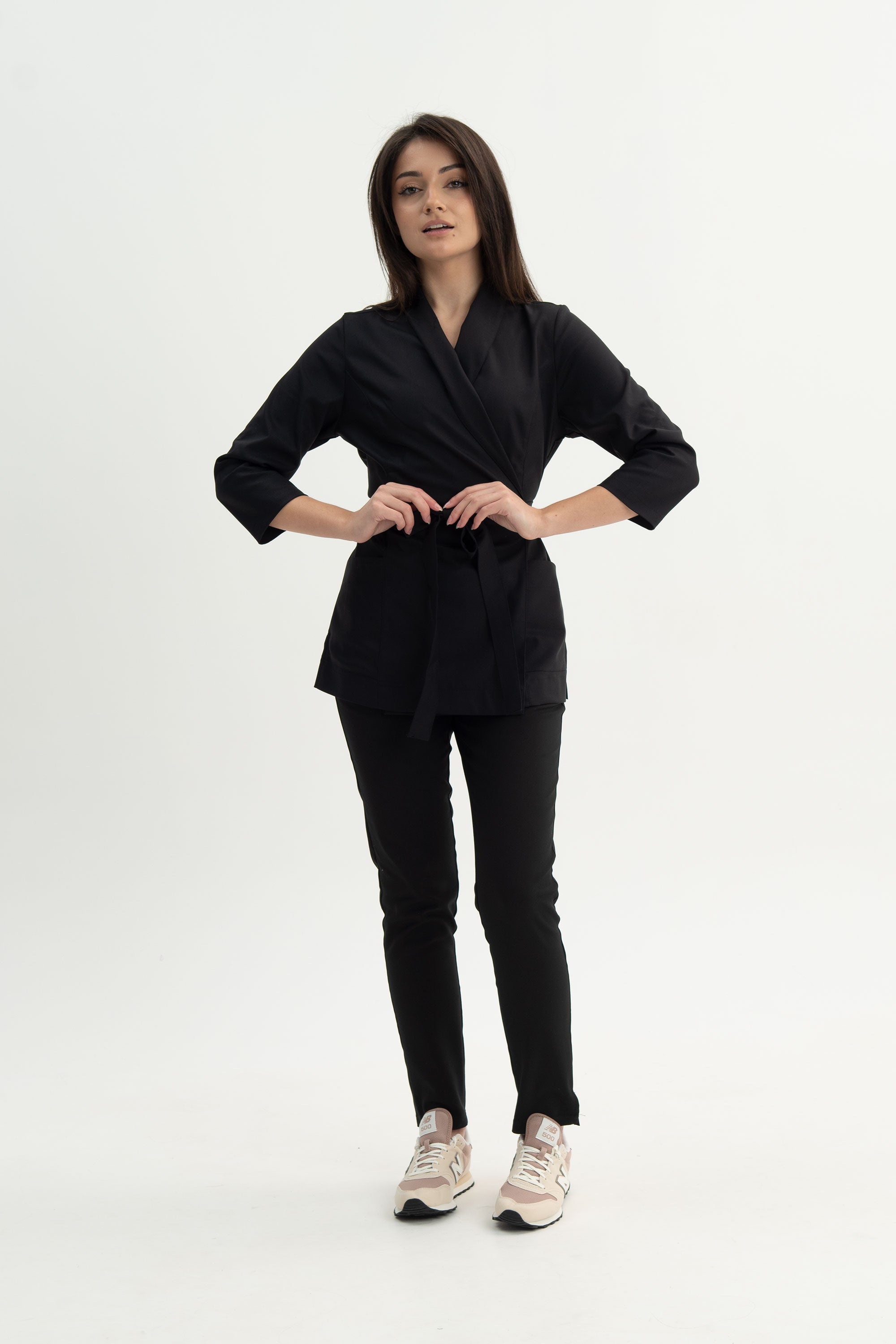 Tunika kosmetyczna Leti - kolor velvet black