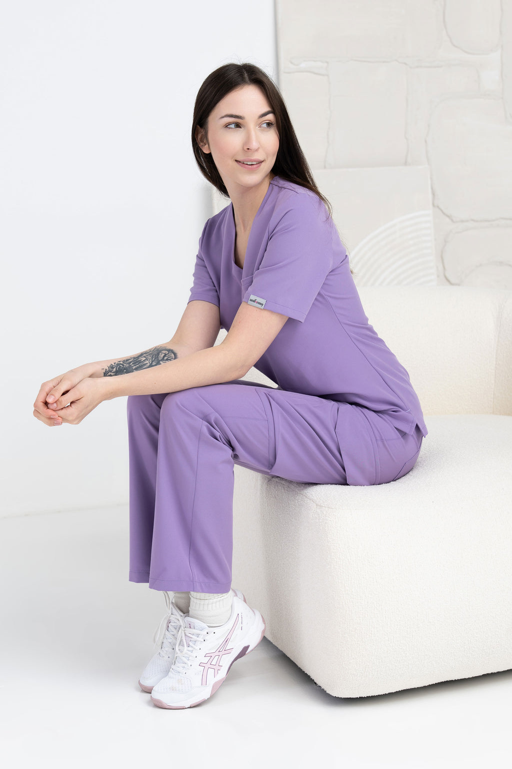 Medyczna bluza damska Cami - kolor violet