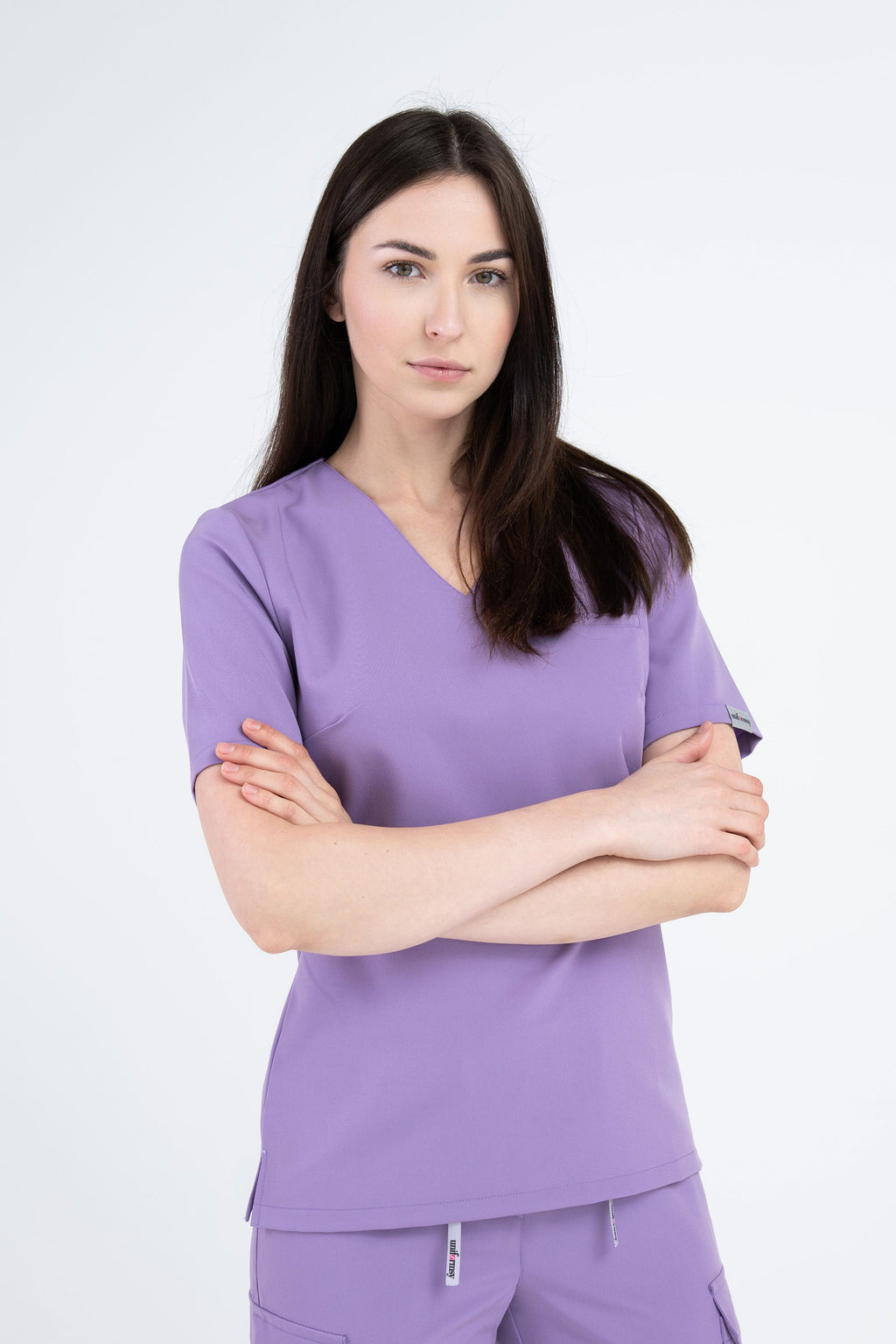 Medyczna bluza damska Cami - kolor violet