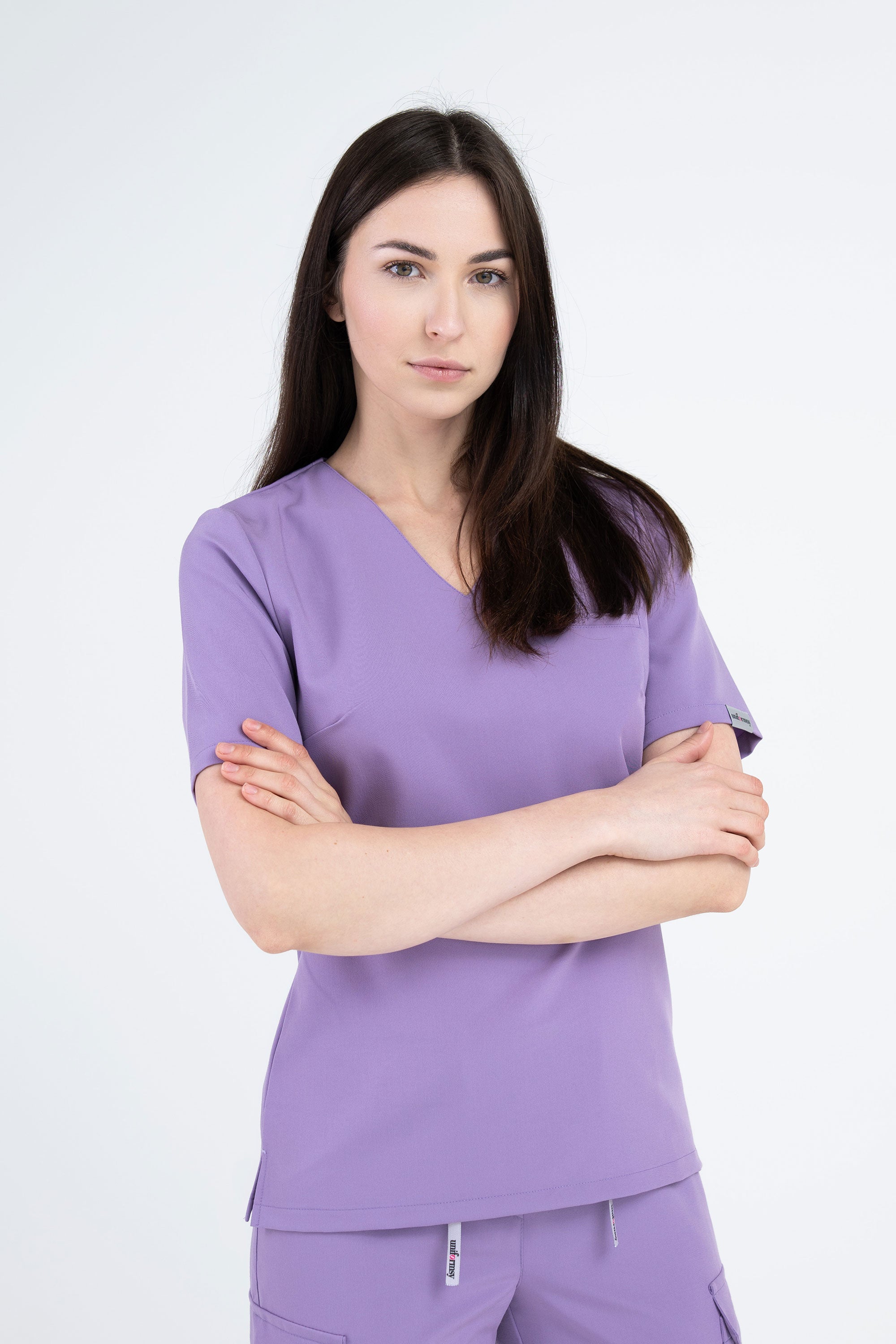 Medyczna bluza damska Cami - kolor violet