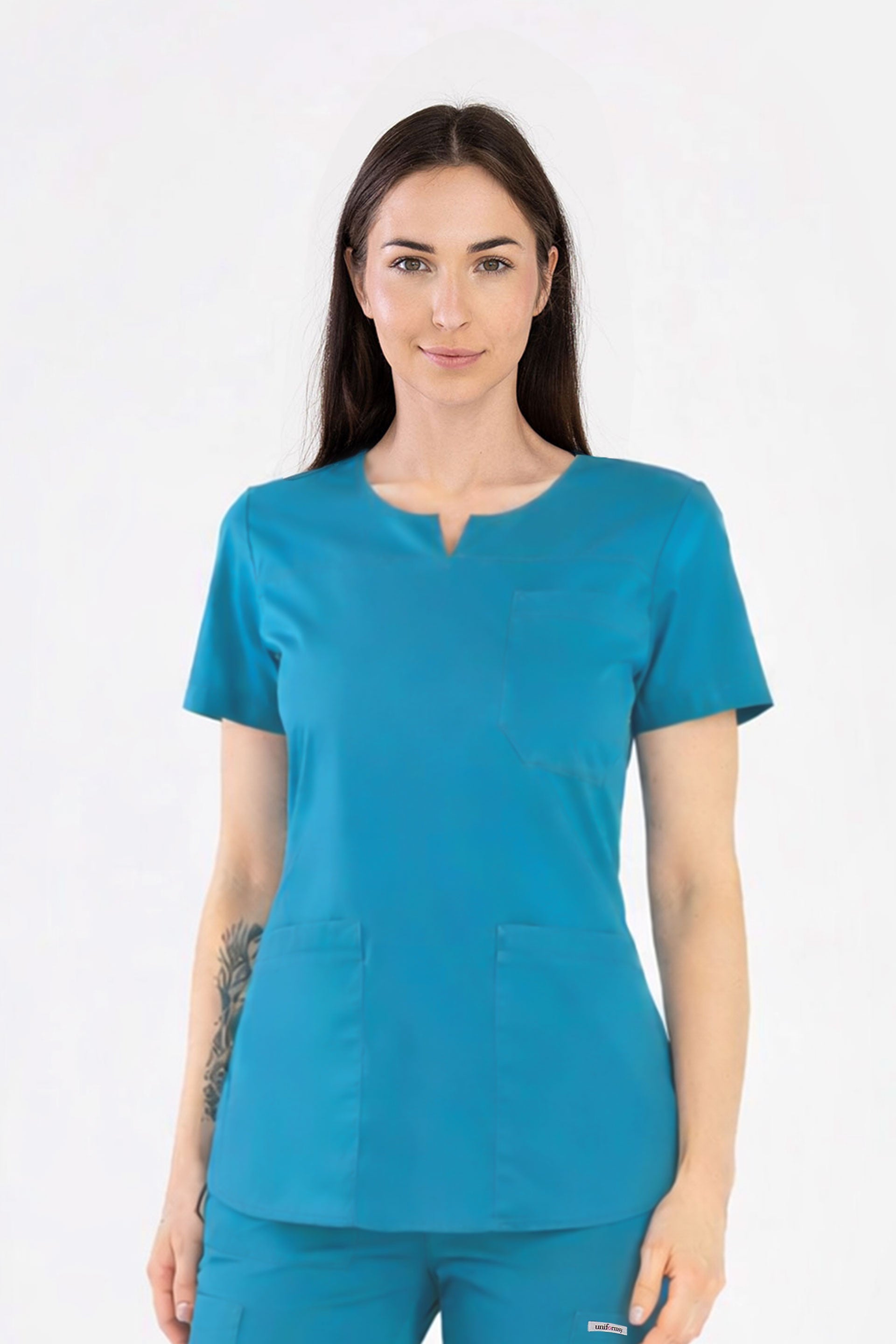 Komplet medyczny damski Coco - kolor turkus