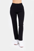 Damskie spodnie Mira Soft - kolor black