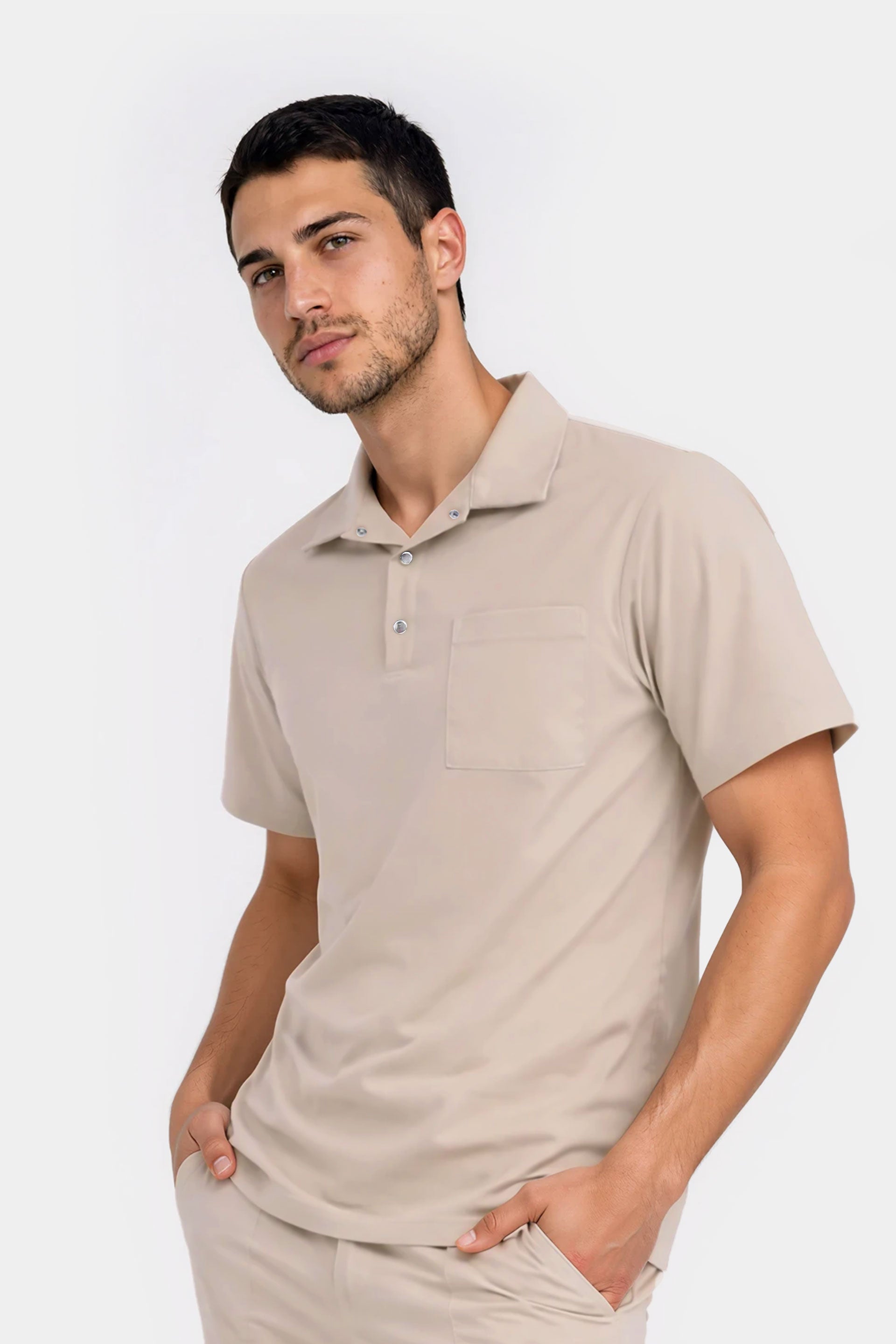 Medyczna bluza męska Polo