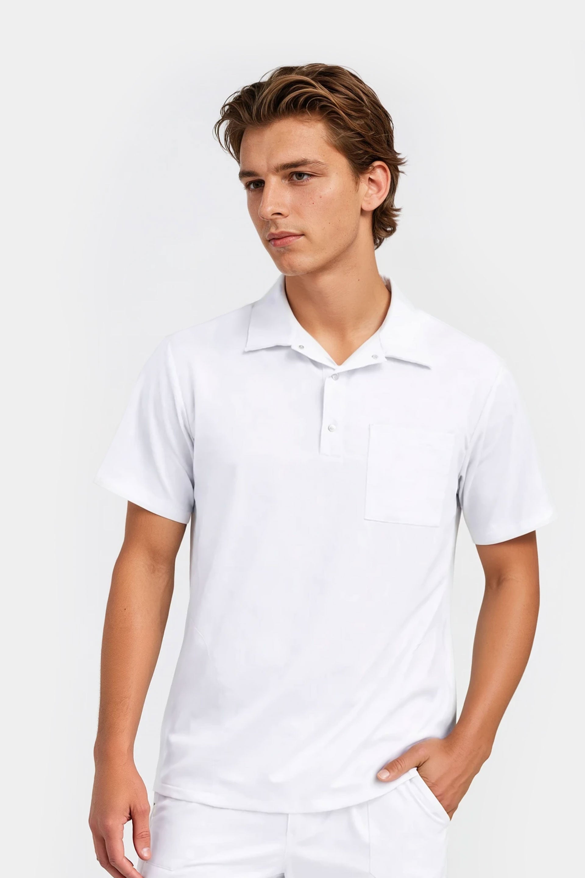 Medyczna bluza męska Polo