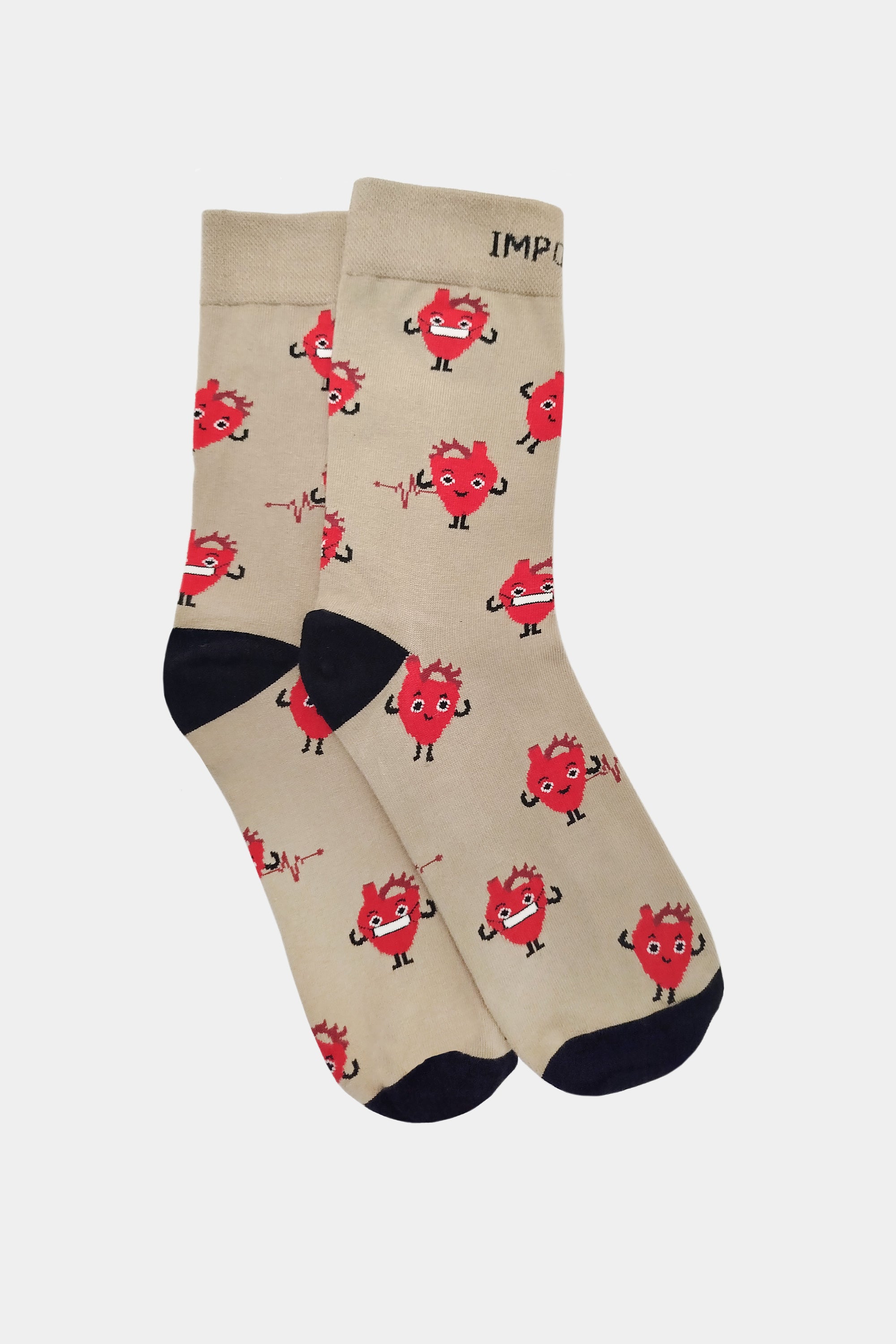 Kolorowe skarpetki - Serca