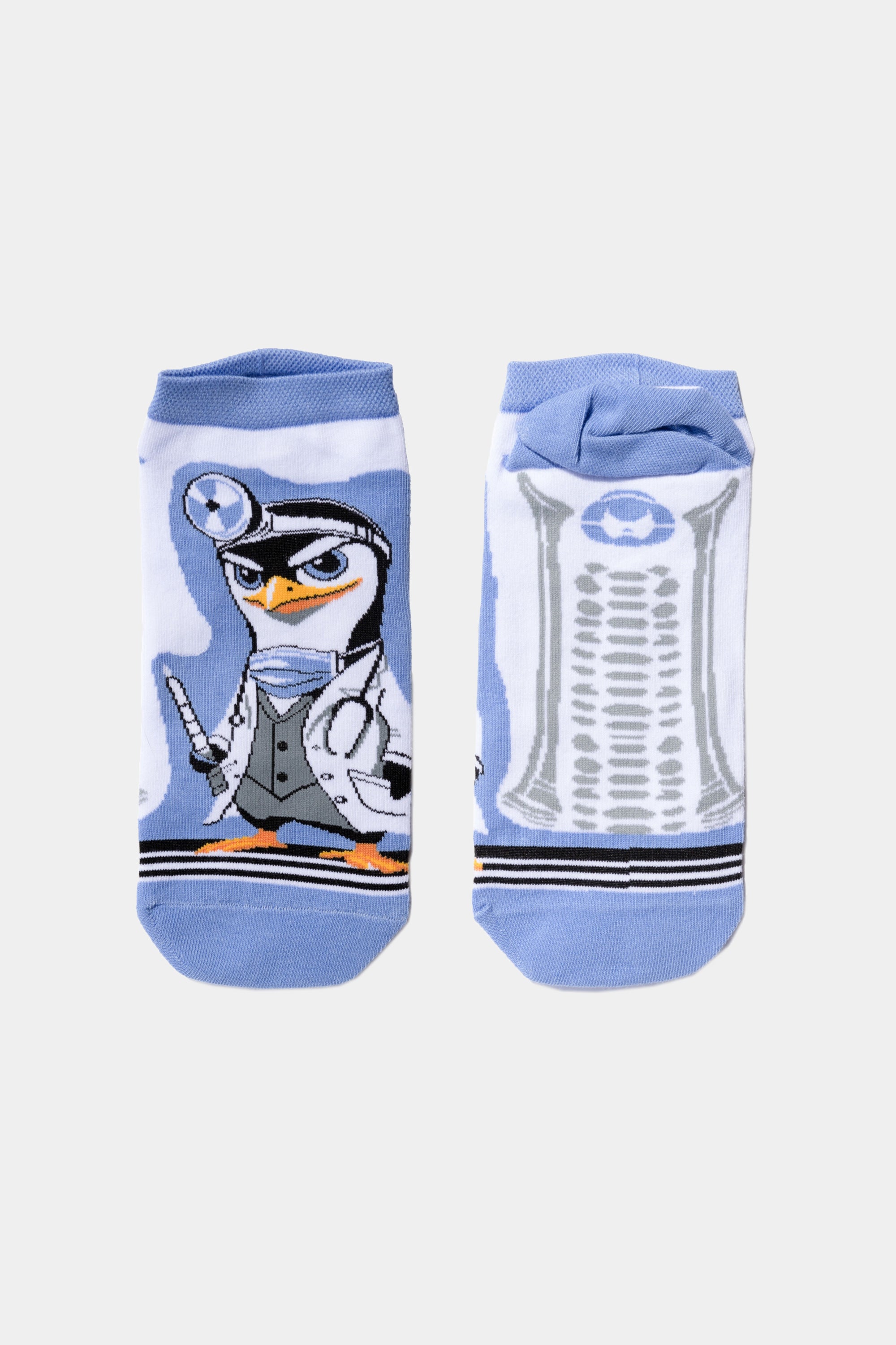 Skarpetki stopki ze wzorem Dr. Pingwin