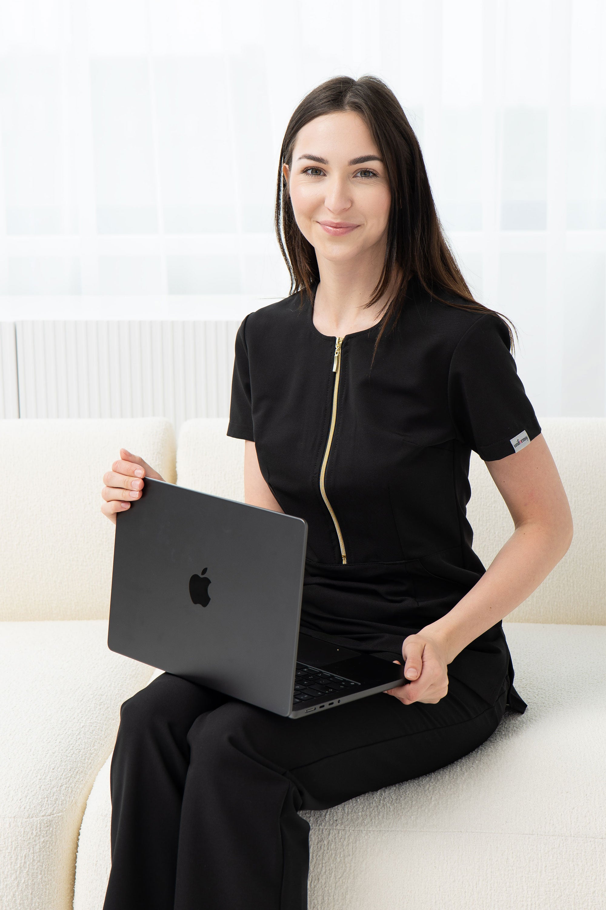 Damska bluza Linda Soft - kolor black