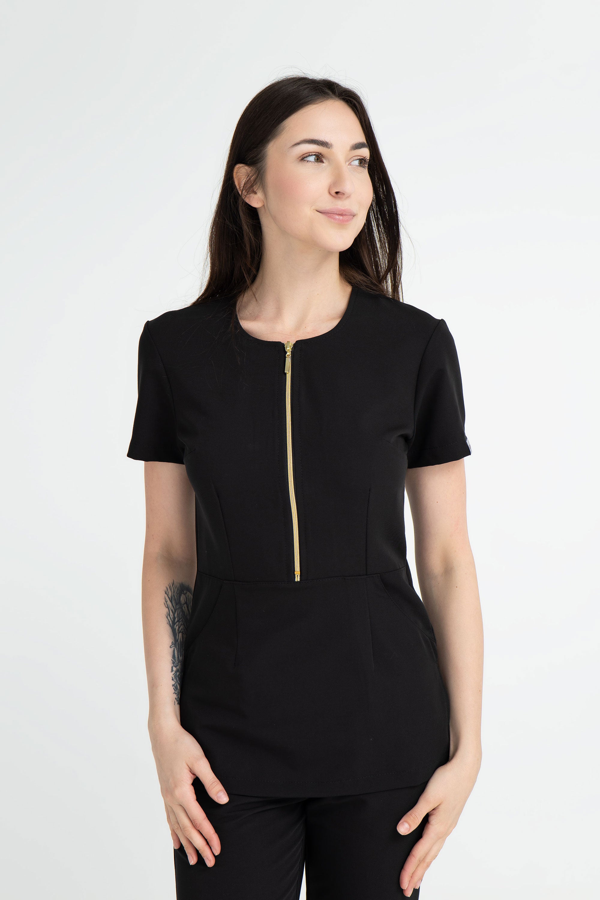 Damska bluza Linda Soft - kolor black
