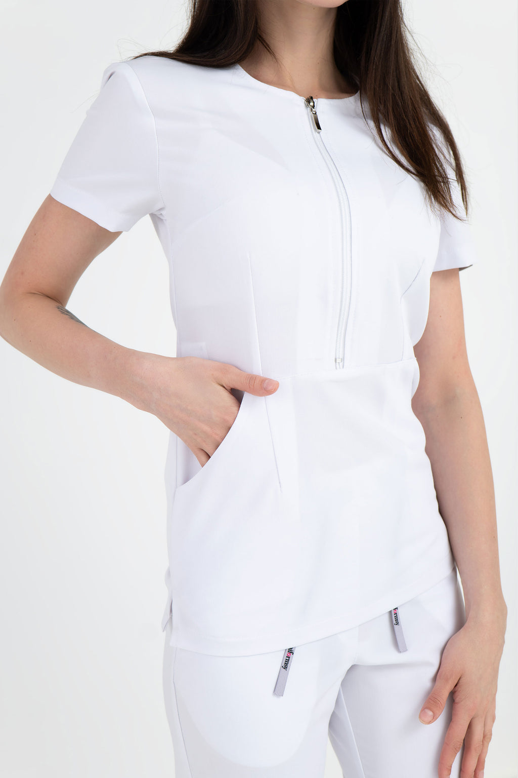 Damska bluza Linda Soft - kolor white